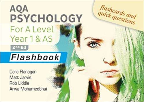 Book cover of AQA Psychology for A Level Year 1 & AS Flashbook (2nd Edition) (PDF)