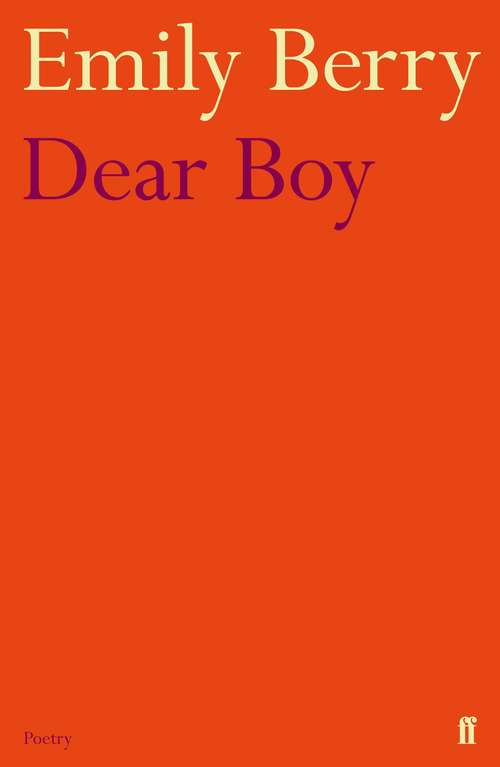 Book cover of Dear Boy (PDF)