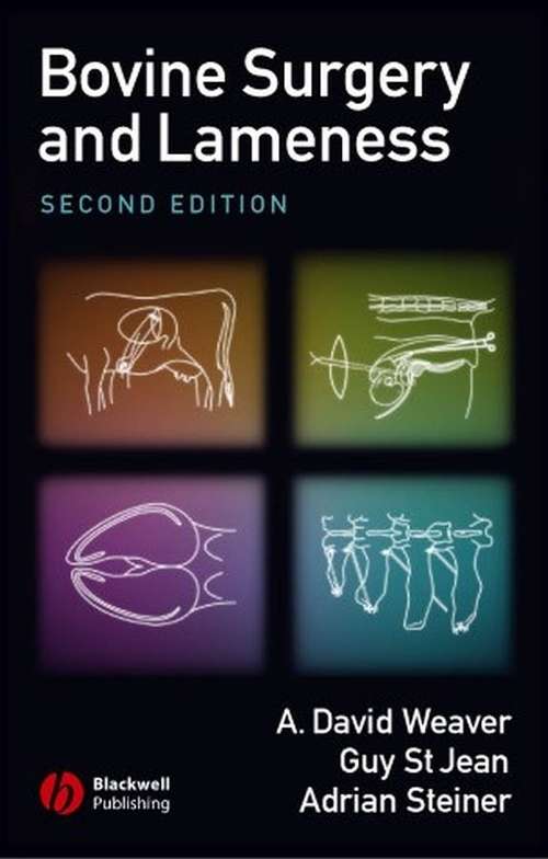 Book cover of Bovine Surgery and Lameness (2)