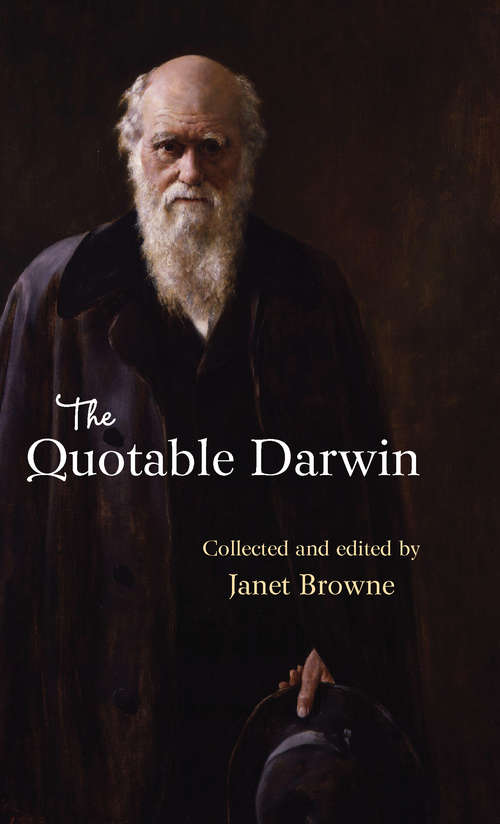 Book cover of The Quotable Darwin