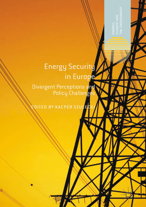 Book cover of Energy Security in Europe: Divergent Perceptions and Policy Challenges