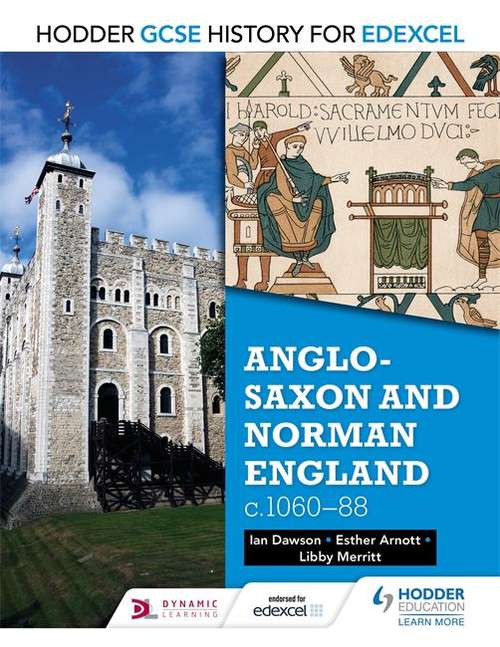 Book cover of Anglo-saxon And Norman England, C.1060-88 (PDF)