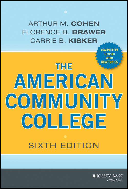 Book cover of The American Community College (6)