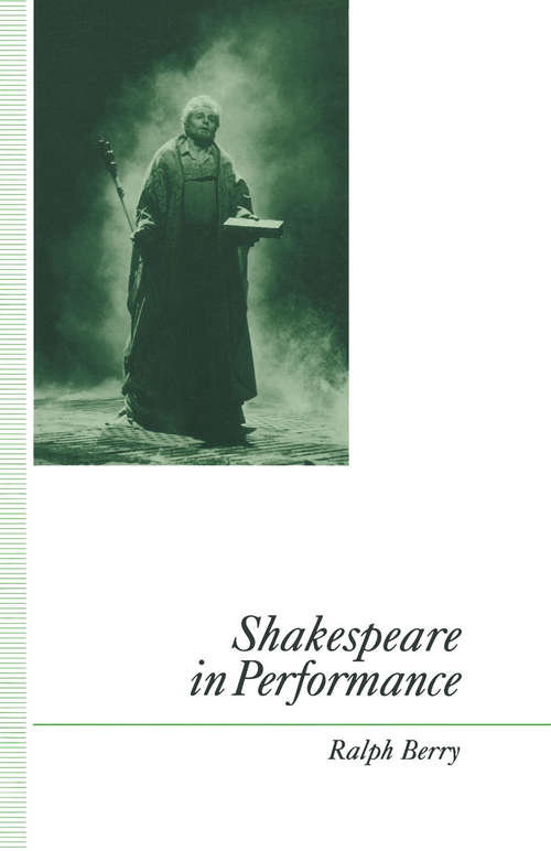 Book cover of Shakespeare in Performance: Castings and Metamorphoses (1st ed. 1993)