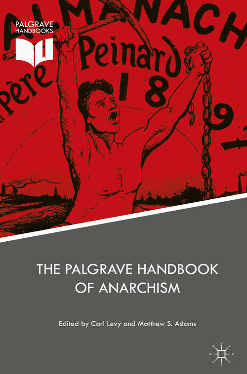 Book cover of The Palgrave Handbook of Anarchism