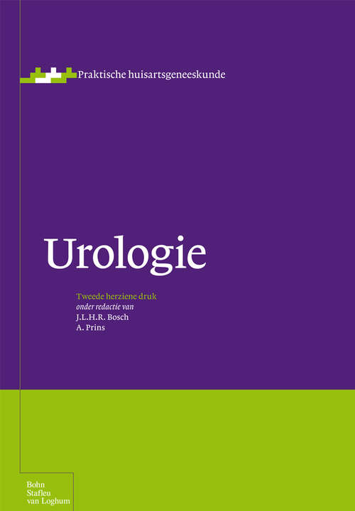 Book cover of Urologie (2nd ed. 2010) (Praktische huisartsgeneeskunde)