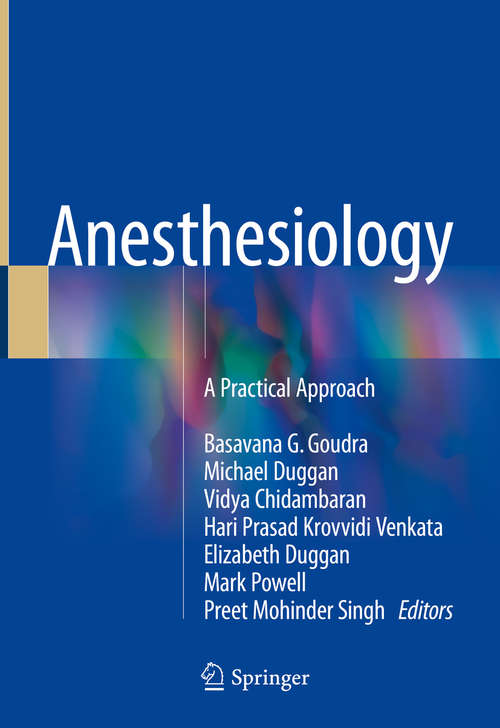 Book cover of Anesthesiology: A Practical Approach