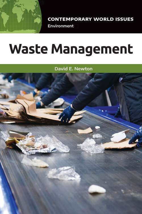 Book cover of Waste Management: A Reference Handbook (Contemporary World Issues)
