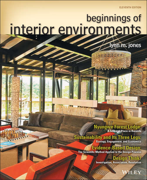 Book cover of Beginnings of Interior Environments (11)