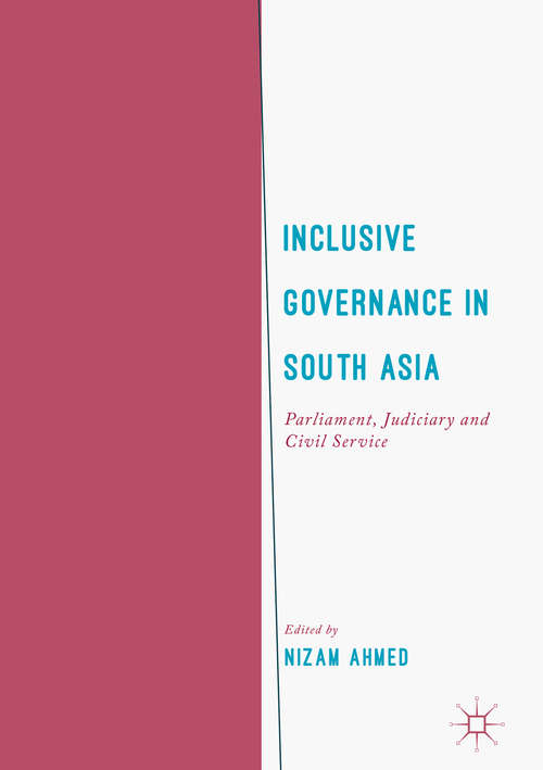 Book cover of Inclusive Governance in South Asia: Parliament, Judiciary and Civil Service