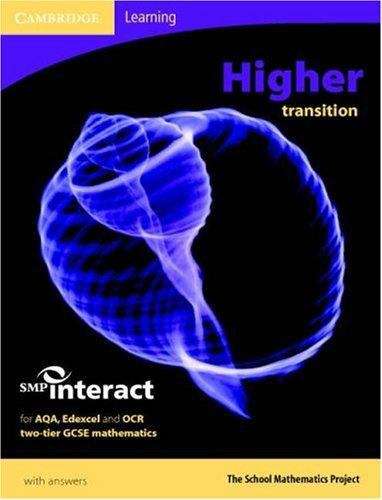 Book cover of SMP GCSE Interact 2-tier Higher Transition Pupil's Book (PDF)