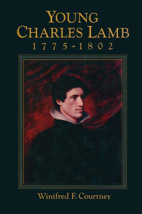 Book cover of Young Charles Lamb, 1775-1802 (1st ed. 1982)