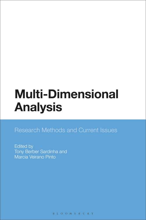 Book cover of Multi-Dimensional Analysis: Research Methods and Current Issues