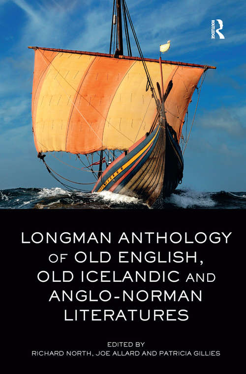 Book cover of Longman Anthology of Old English, Old Icelandic, and Anglo-Norman Literatures