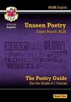 Book cover of New GCSE English AQA Unseen Poetry Guide - Book 2 includes Online Edition