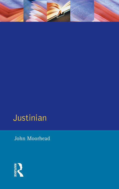 Book cover of Justinian (The Medieval World)