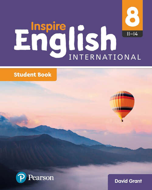 Book cover of Inspire English International Student Book Year 8 ebook (PDF)