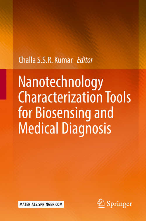 Book cover of Nanotechnology Characterization Tools for Biosensing and Medical Diagnosis (1st ed. 2018)