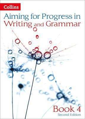 Book cover of Aiming for Progress in Writing and Grammar, book 4 (2nd edition) (PDF)