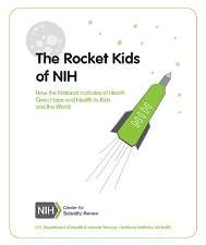 Book cover of The Rocket Kids of NIH