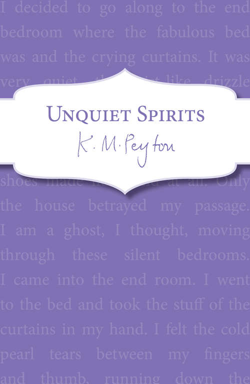 Book cover of Unquiet Spirits