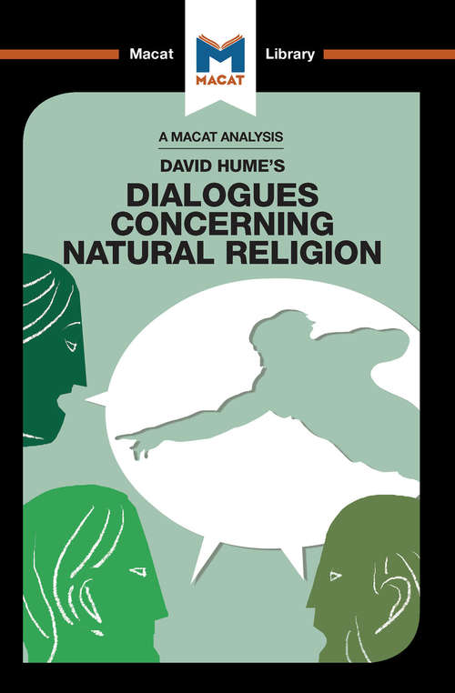 Book cover of Dialogue Concerning Natural Religion (The Macat Library)