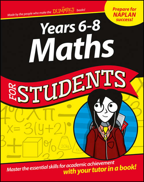 Book cover of Years 6 - 8 Maths For Students