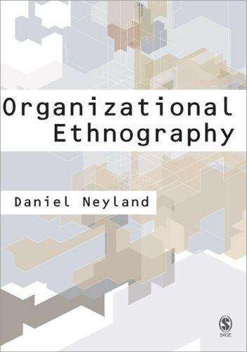 Book cover of Organizational Ethnography (PDF)