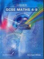 Book cover of Higher GCSE Maths 4-9 (PDF) (Essential Maths)