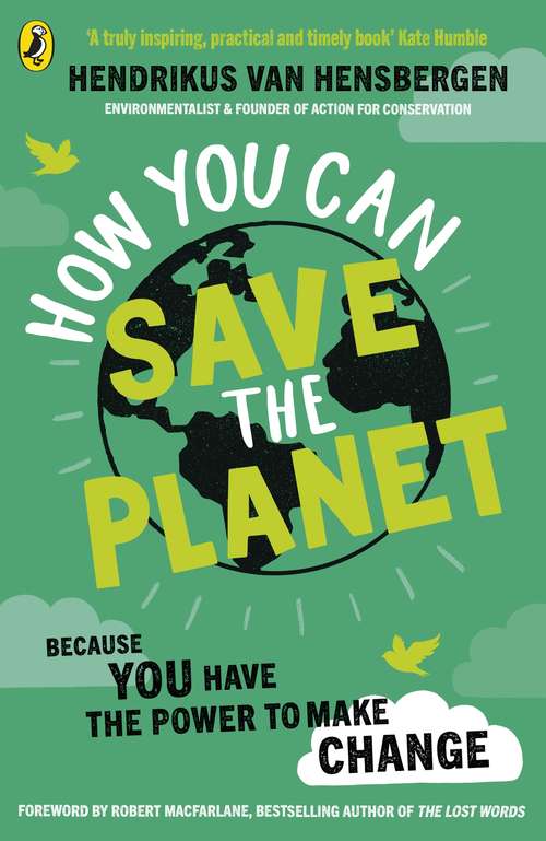 Book cover of How You Can Save the Planet