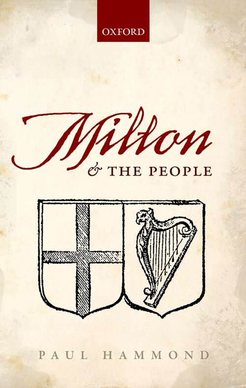 Book cover of Milton And The People
