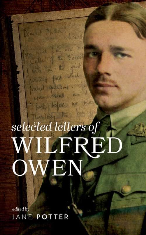 Book cover of Selected Letters of Wilfred Owen