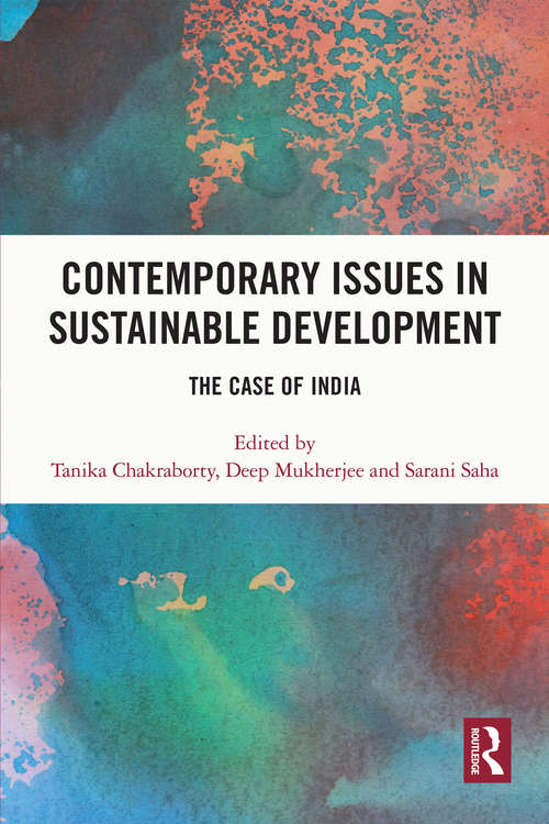 Book cover of Contemporary Issues in Sustainable Development: The Case of India