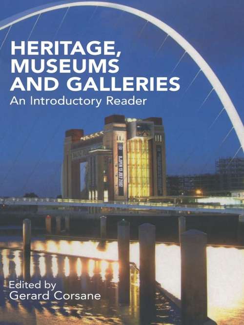 Book cover of Heritage, Museums and Galleries: An Introductory Reader (PDF)
