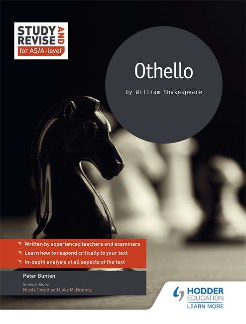 Book cover of Study and Revise for AS/A-level: Othello For As/a Level