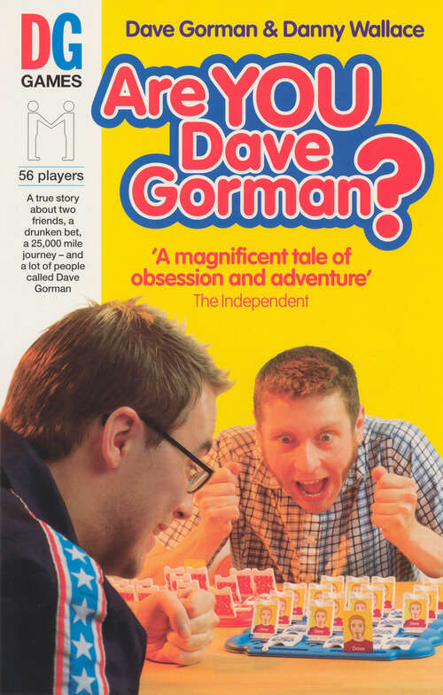 Book cover of Are You Dave Gorman?