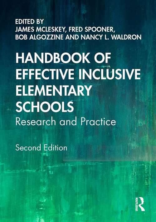 Book cover of Handbook of Effective Inclusive Elementary Schools: Research and Practice (2)