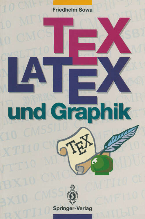 Book cover of TEX/LATEX und Graphik: Ein Überblick über die Verfahren (1994)