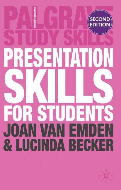 Book cover of Presentation Skills For Students (PDF)
