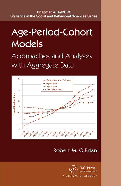 Book cover of Age-Period-Cohort Models: Approaches and Analyses with Aggregate Data