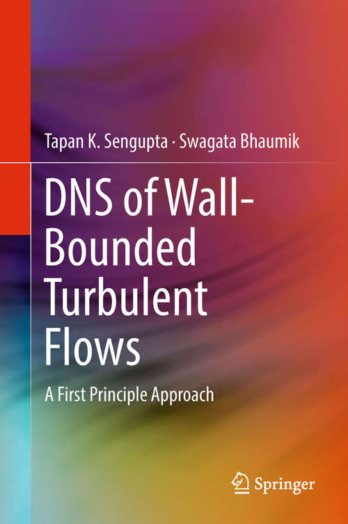 Book cover of DNS of Wall-Bounded Turbulent Flows: A First Principle Approach