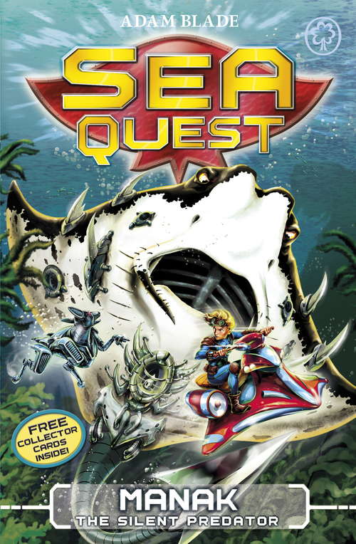Book cover of Manak the Silent Predator: Book 3 (Sea Quest #3)