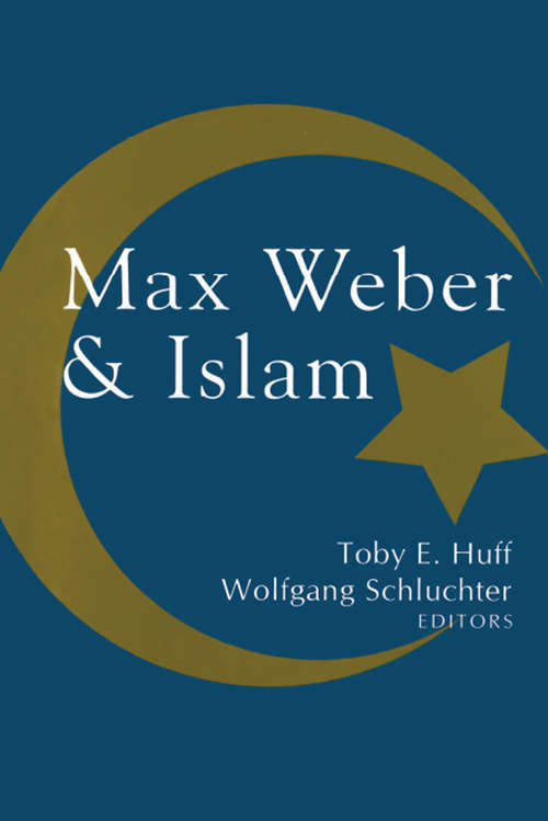 Book cover of Max Weber and Islam