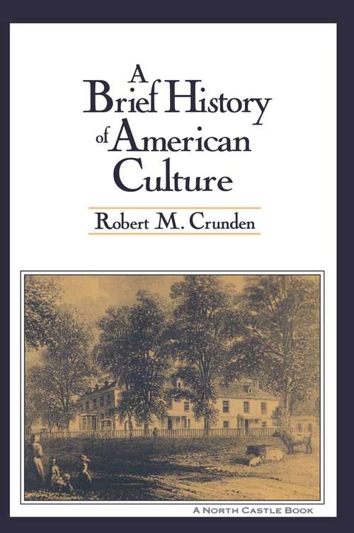 Book cover of A Brief History of American Culture