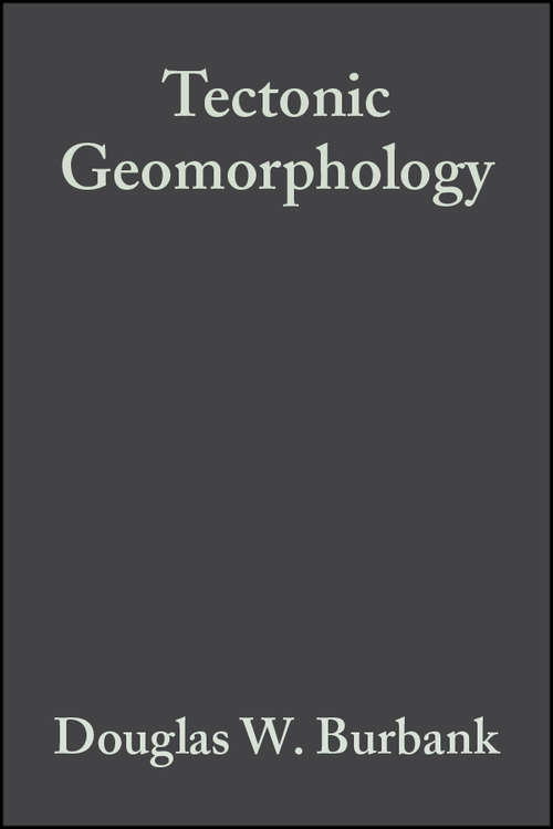 Book cover of Tectonic Geomorphology
