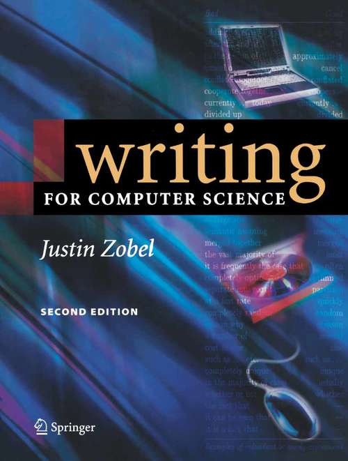 Book cover of Writing for Computer Science (2nd ed. 2004)