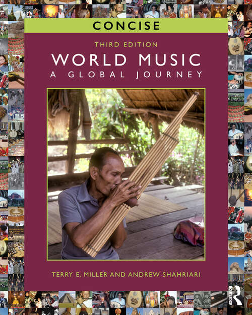 Book cover of World Music CONCISE: A Global Journey (3)