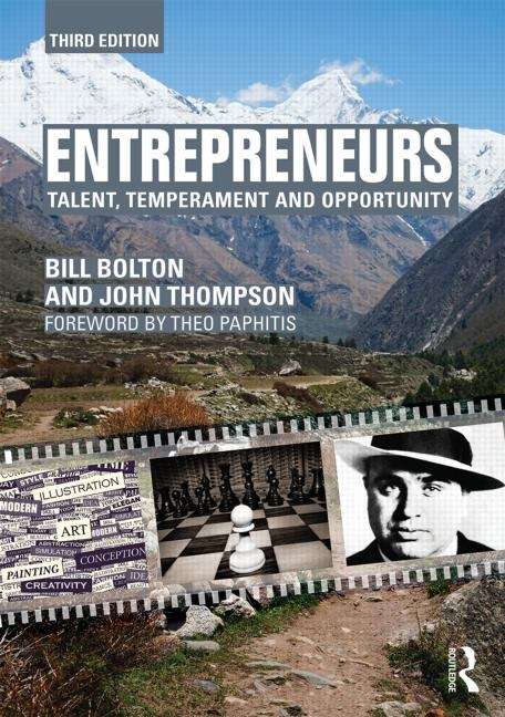 Book cover of Entrepreneurs: Talent, Temperament, Technique (PDF)
