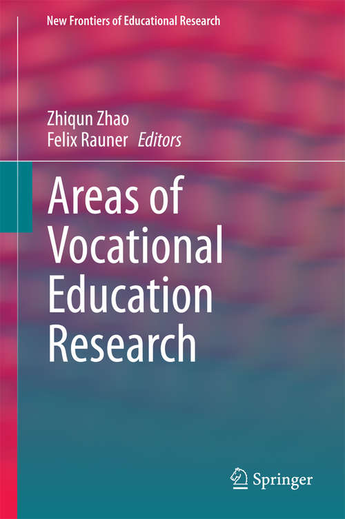 Book cover of Areas of Vocational Education Research (2014) (New Frontiers of Educational Research)