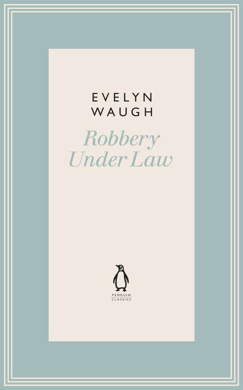 Book cover of Robbery Under Law